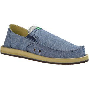 Sanuk Blue Chambray Pick-Pocket TX